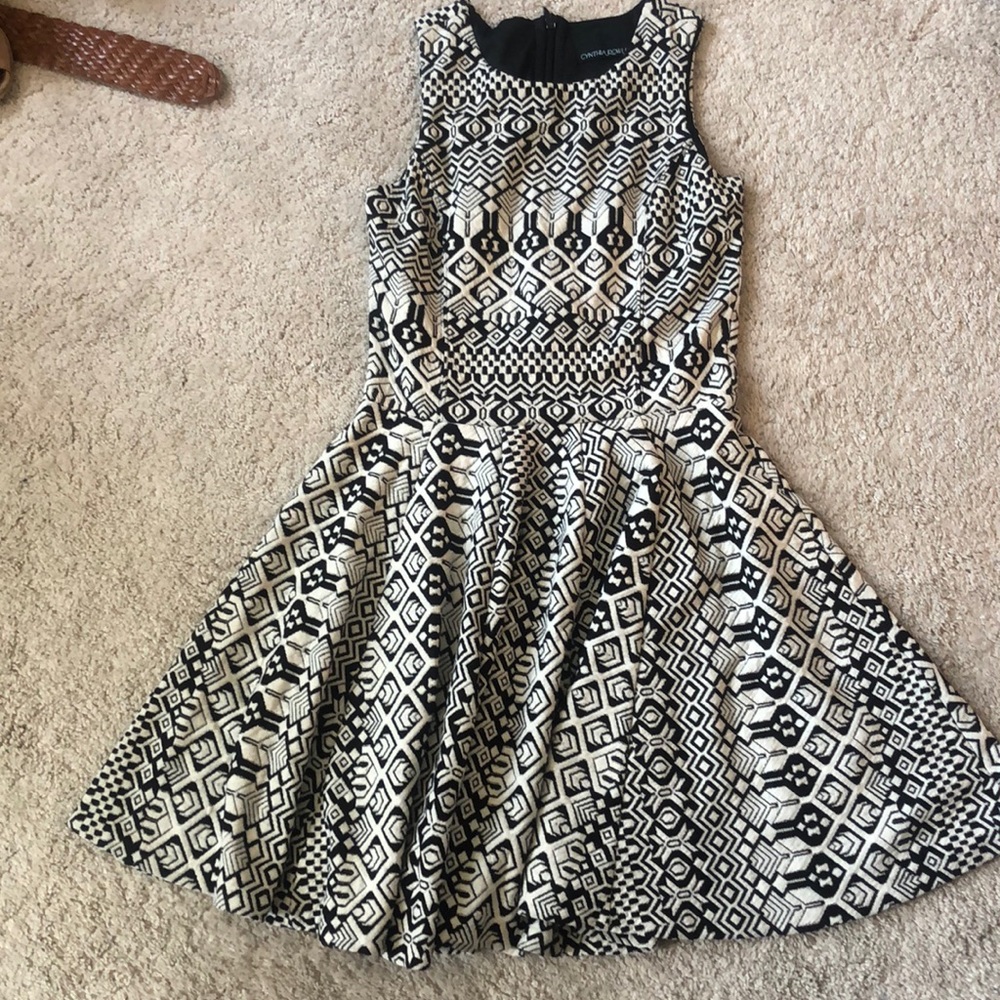 Cynthia Rowley Aztec Print Dress